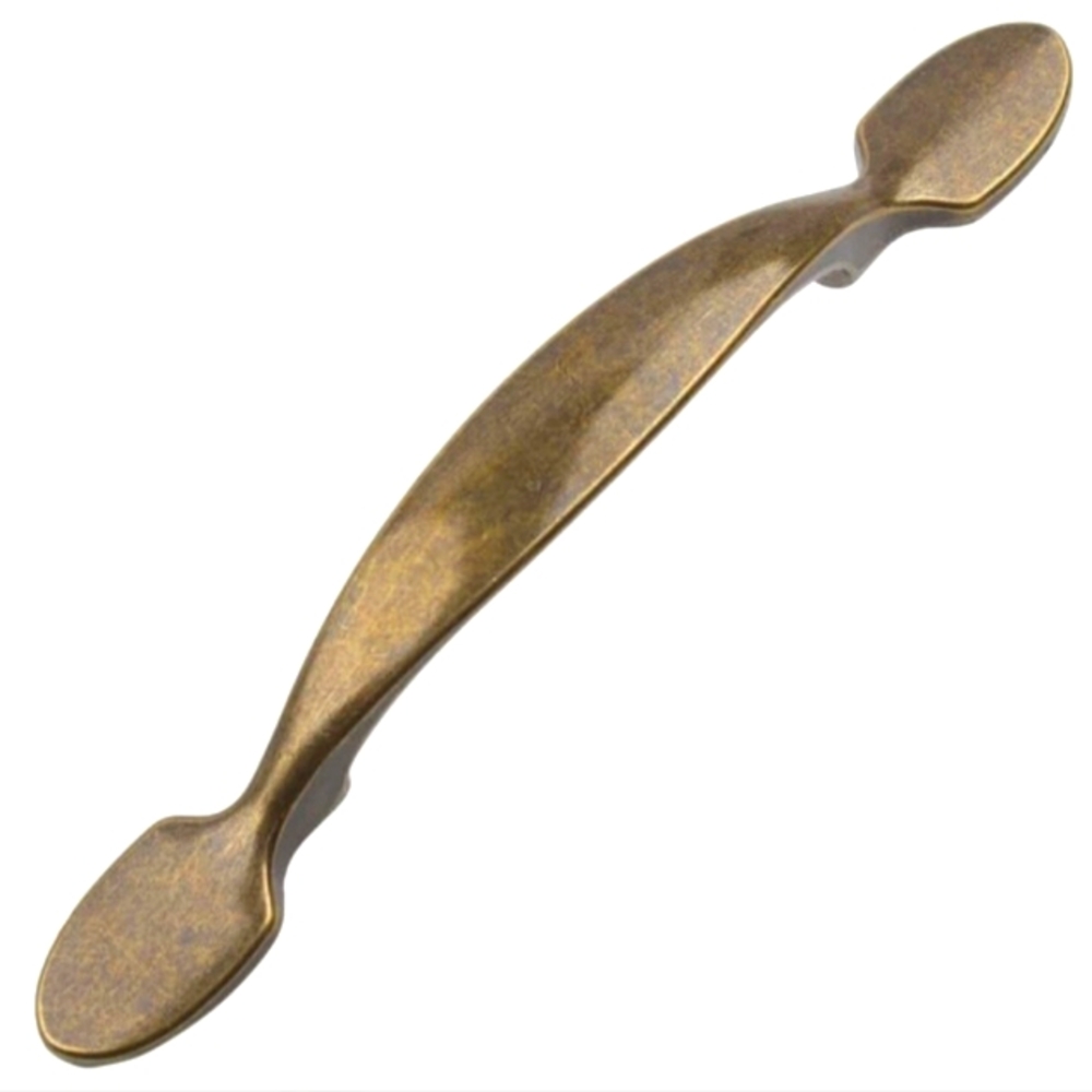 GlideRite Hardware 3"  Kitchen Bathroom Pull Cabinet Handle 30ct Antique Brass